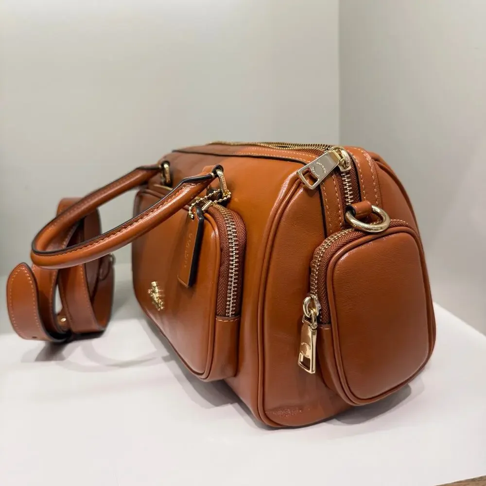 NEW‼️Coach Rowan Satchel Bag With Pockets CES79